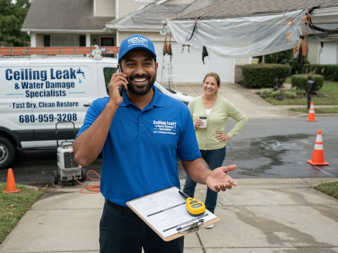Ceiling Leak Cleanup Chadds Ford, PA FAQs